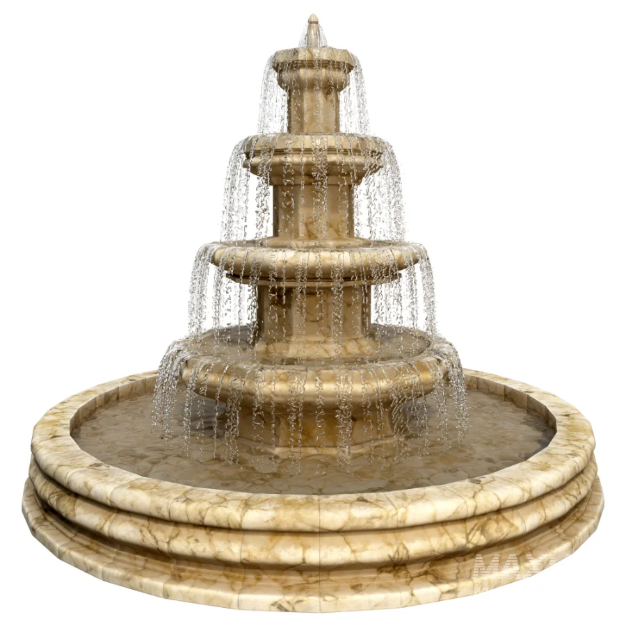 Classic Garden Fountain 01 - Image 1