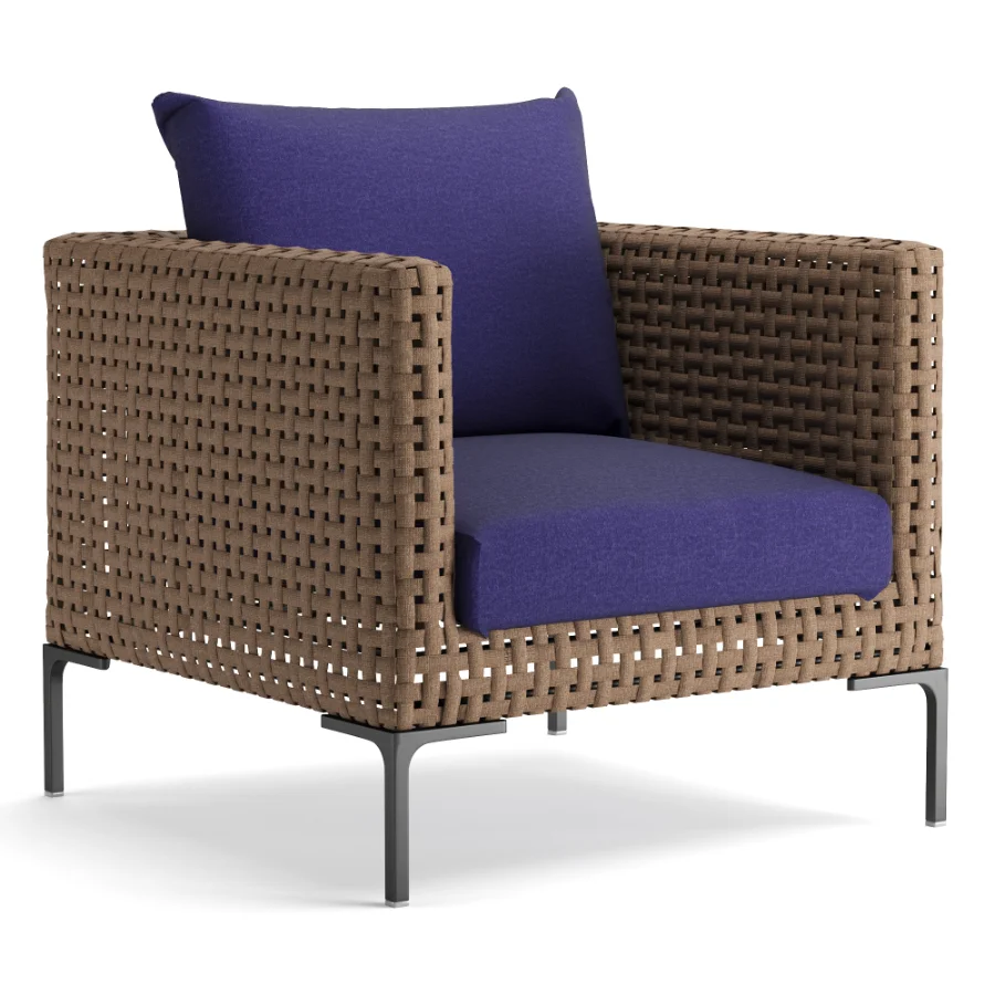 Charles Outdoor Armchair - Image 4