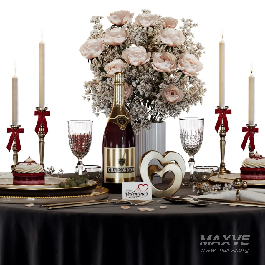 Romantic Tableware Set for February 14 - Image 14