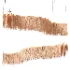 Japandi Style Wavy Rattan Pendant Light - Thumbnail 3