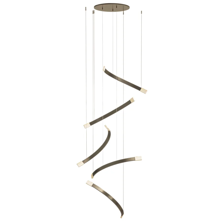 CTO Lighting Trace Free Fall Chandelier - Image 2