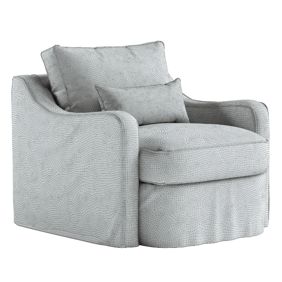 Aurelia Outdoor Swivel Chair - Image 4