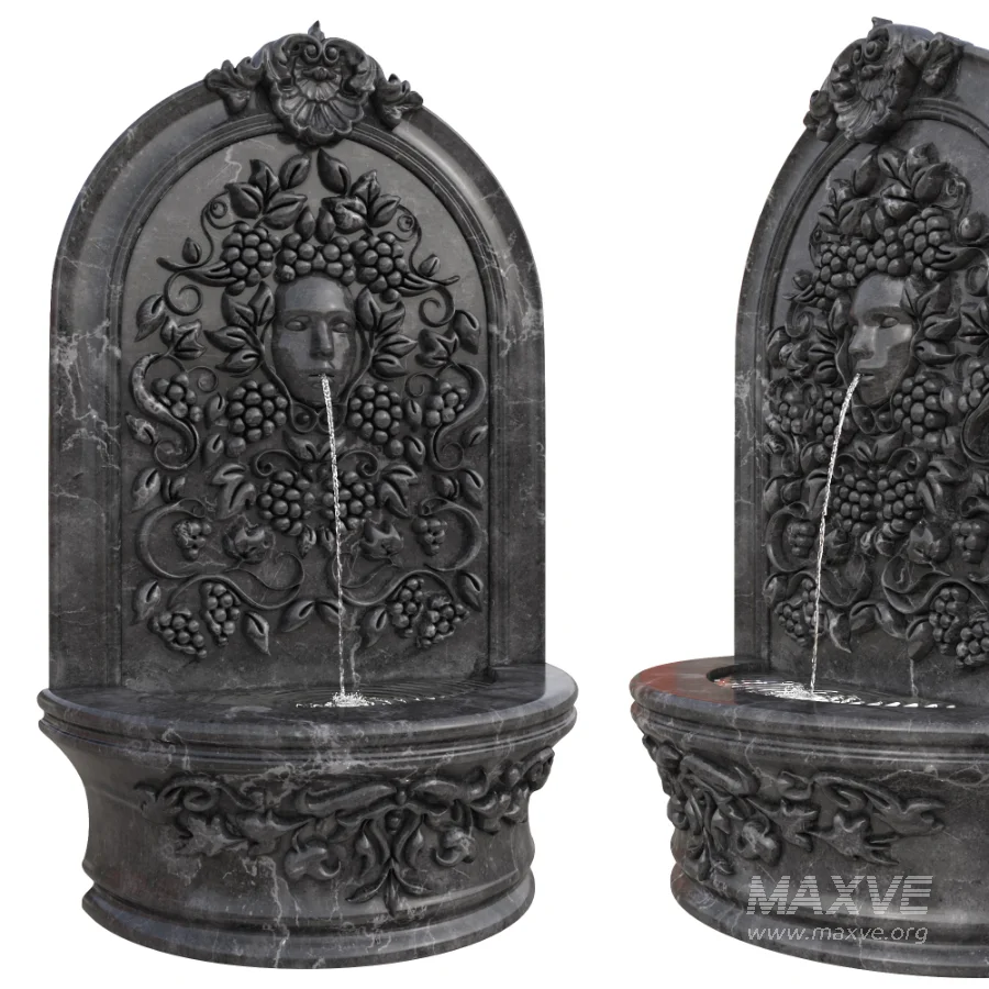 Classic Wall Fountain 06 - Image 1