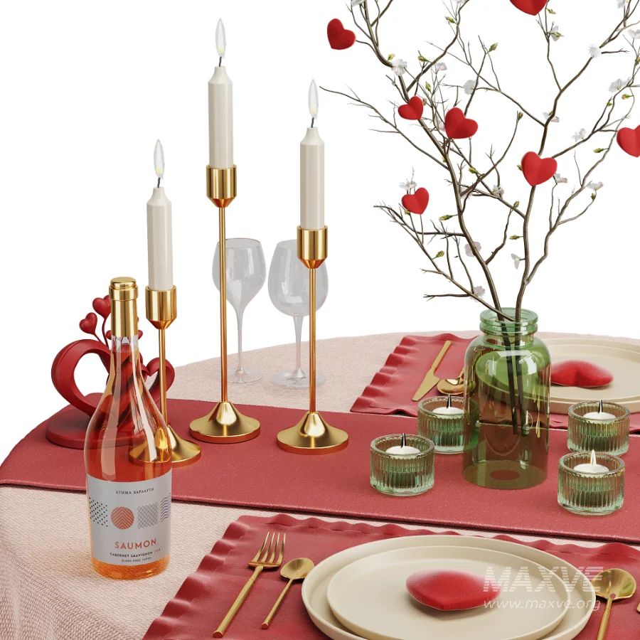 Romantic Tableware Set1 - Image 4