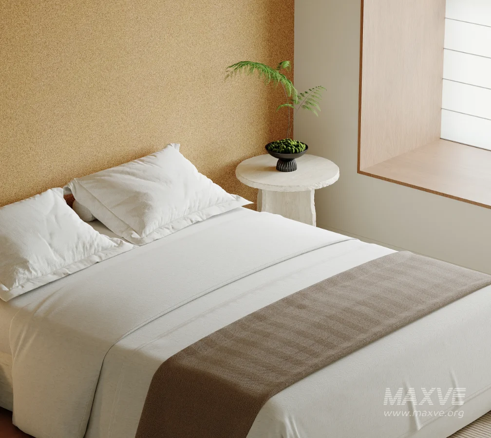 Modern living room and dining room bedroom interior scene - Image 8