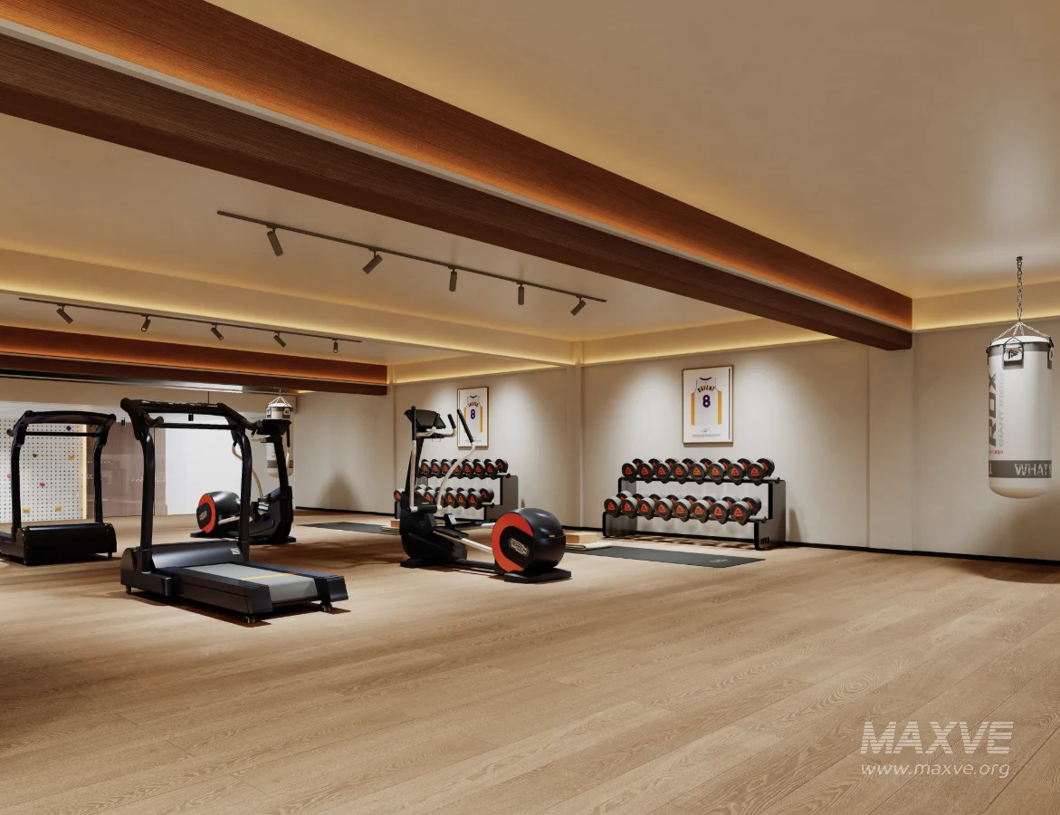 Modern villa basement interior - Image 6