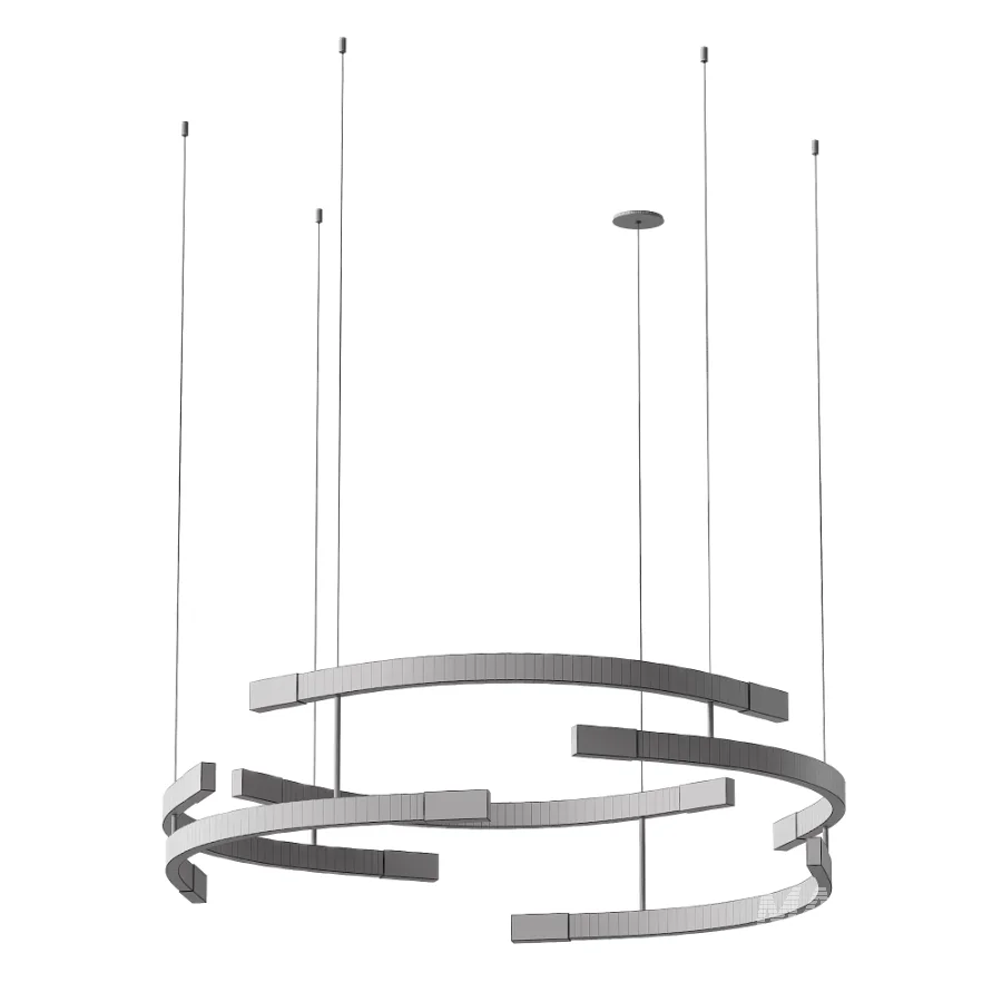 CTO Lighting Trace Circular Chandelier - Image 6