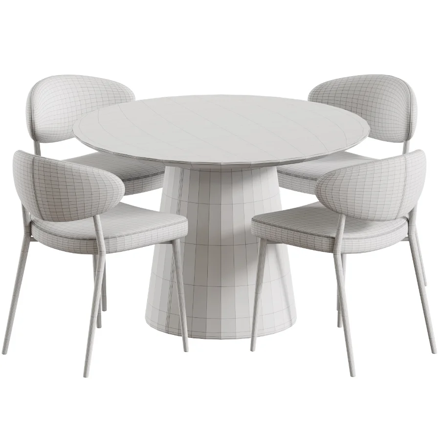 Dining set 04 - Image 5