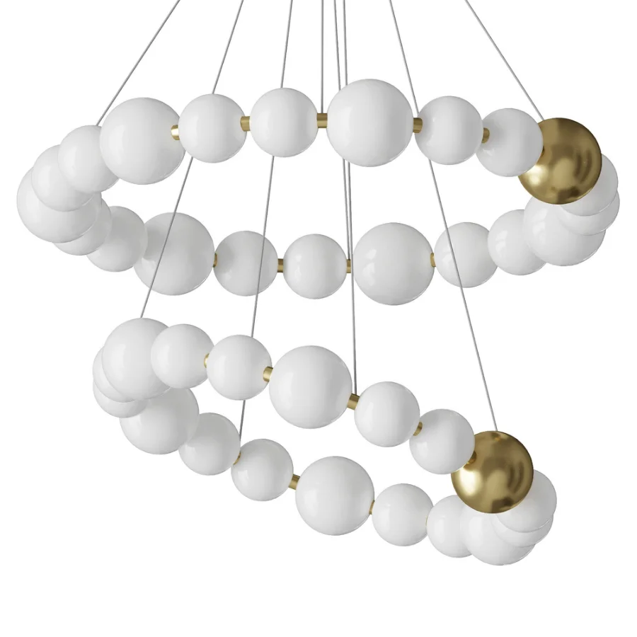 WOMO Pear Necklace Circular Chandelier - Image 2