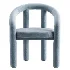 Velvet Armchair Calan - Thumbnail 6