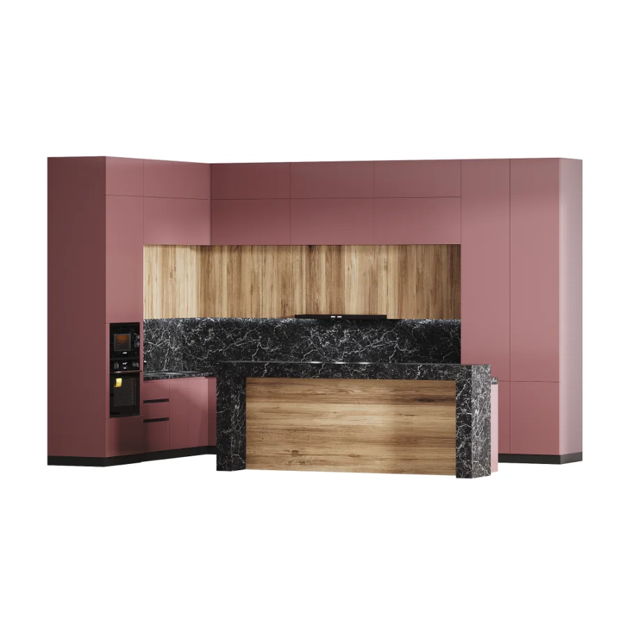 Modern_style kitchen set in 4 different designs - Image 3