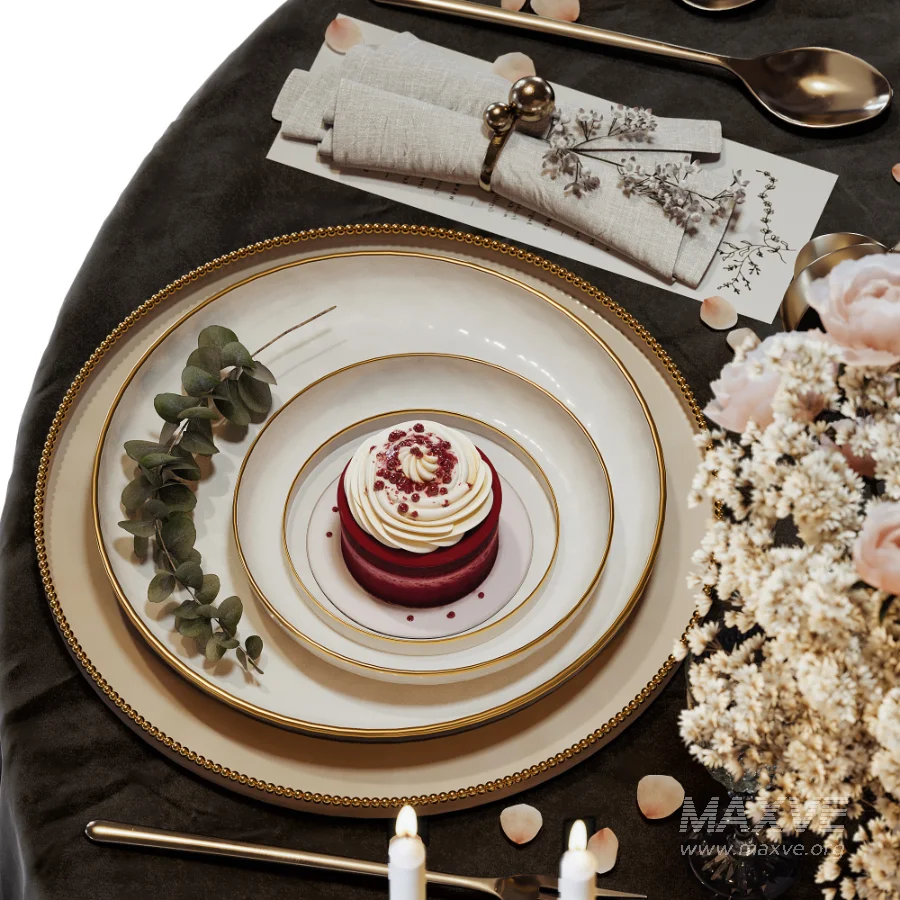 Romantic Tableware Set for February 14 - Image 7