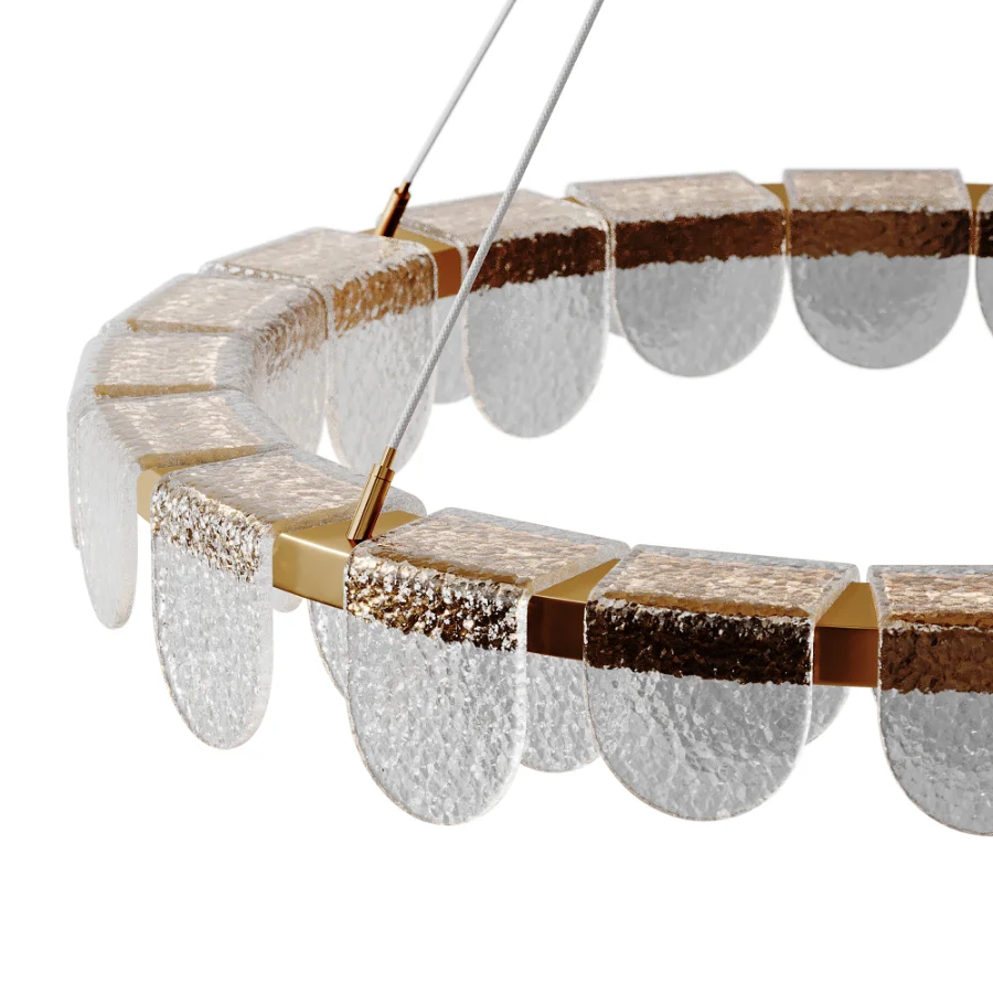 Riverbed Circular LED Pendant Light - Image 5