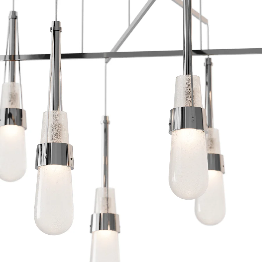 Light Blown Glass Mobile Pendant - Image 4