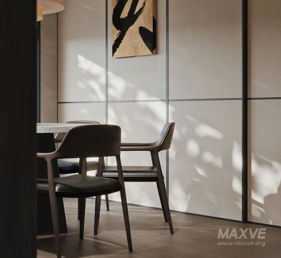 Japanese Living Room Dining Room - Image 8