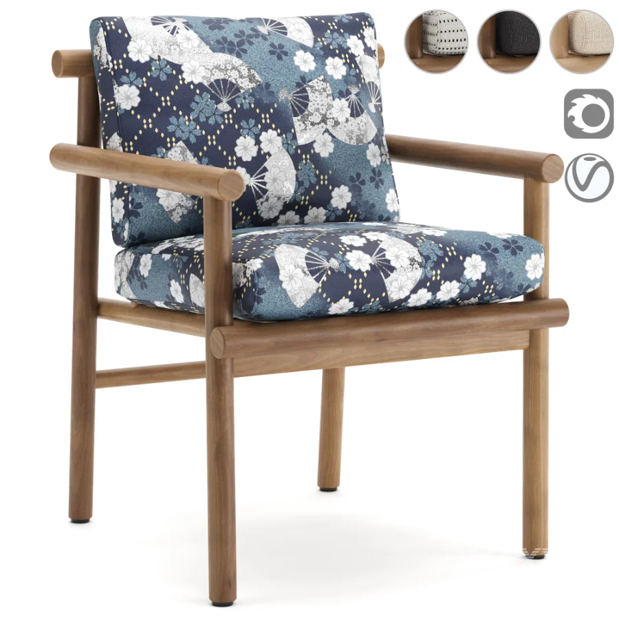 Ayana Outdoor Dining Chair - Image 1