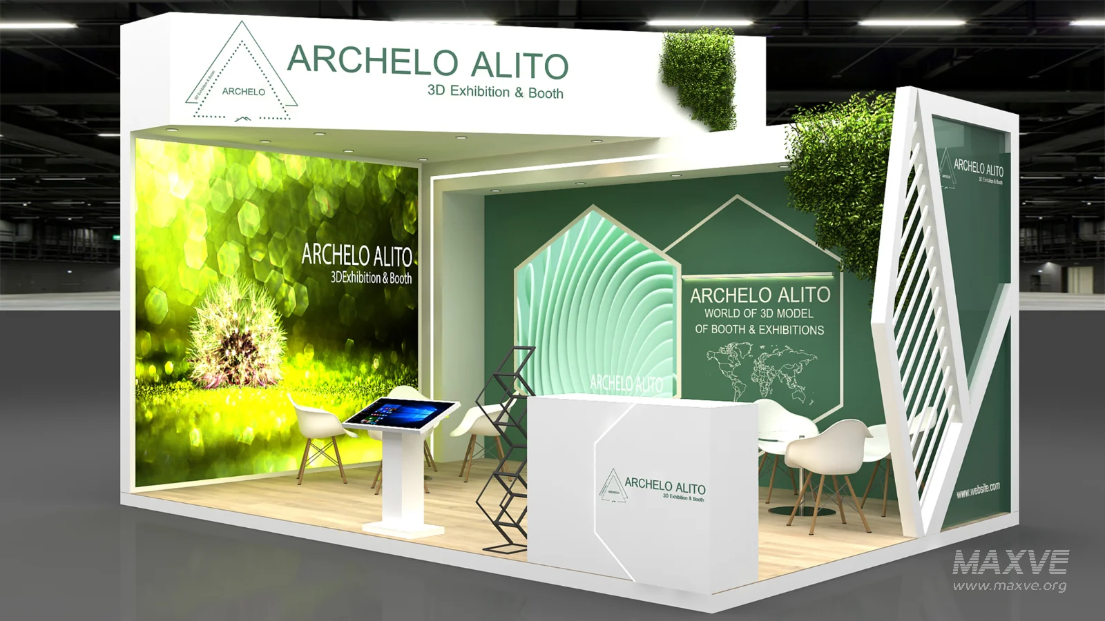 3D Stand Booth Model - Image 5