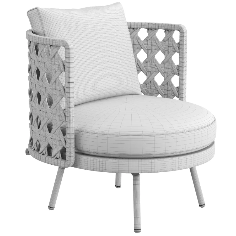 Torii Nest Outdoor Armchair - Image 7