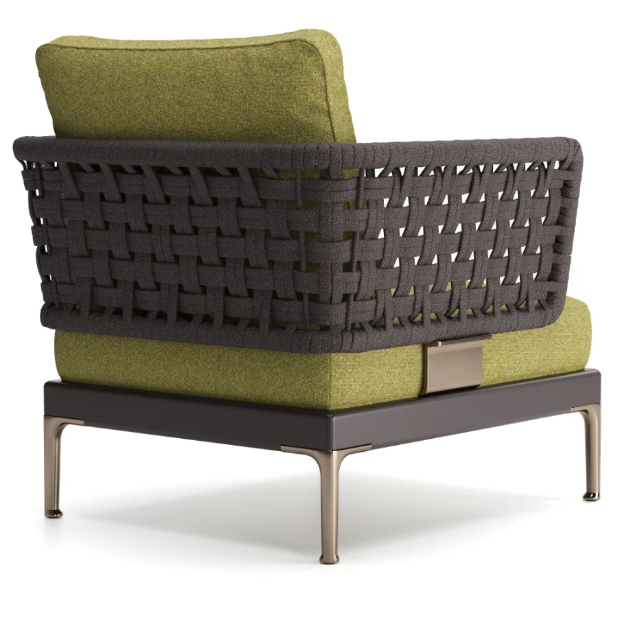 Patio Outdoor Small Armchair - Image 4