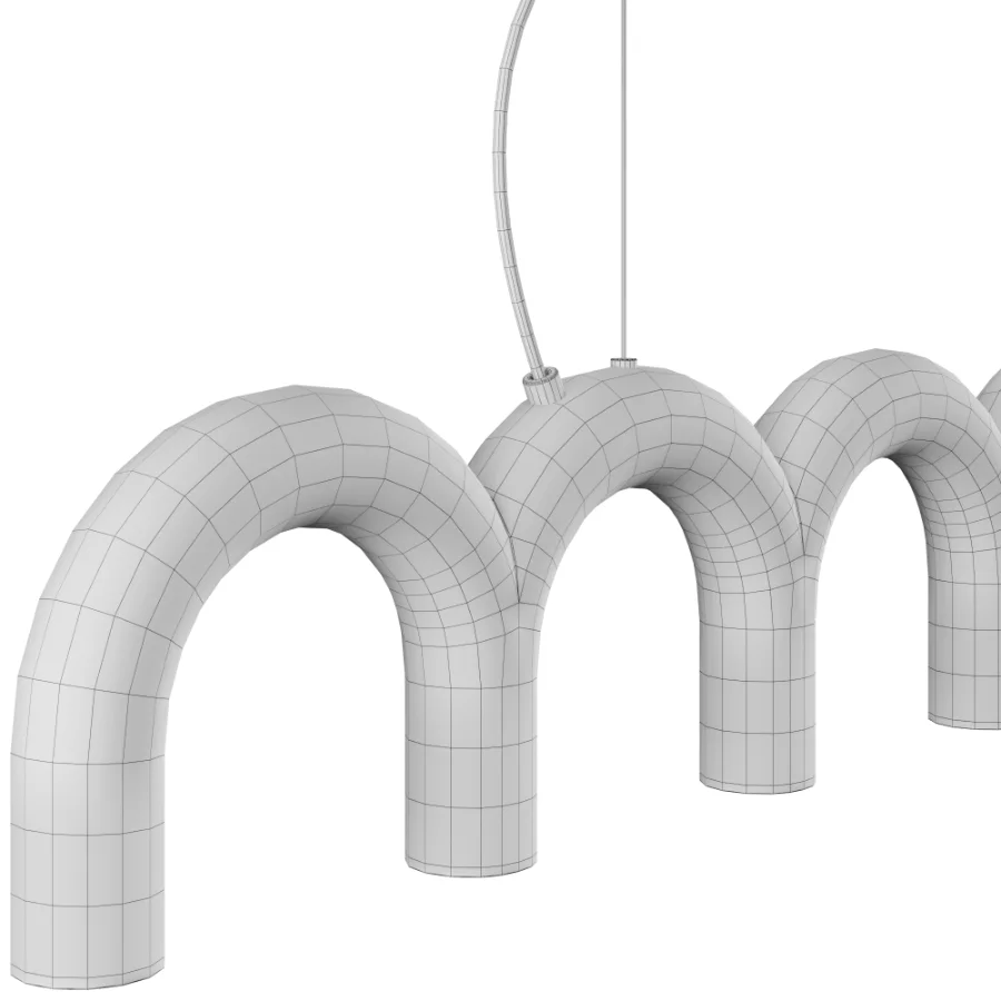 Arch Straight Pendant Light by Olbure - Image 7