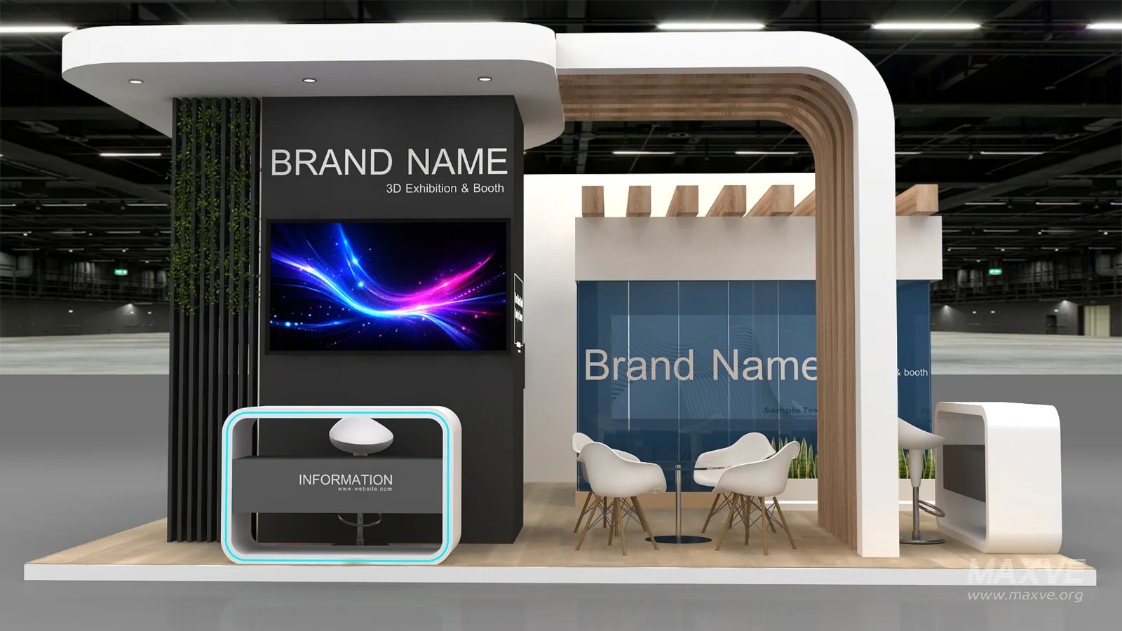 Exhibition Booth 3D Model - Image 4