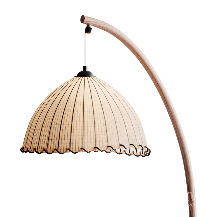 Bamboo Floor lamp - Image 7