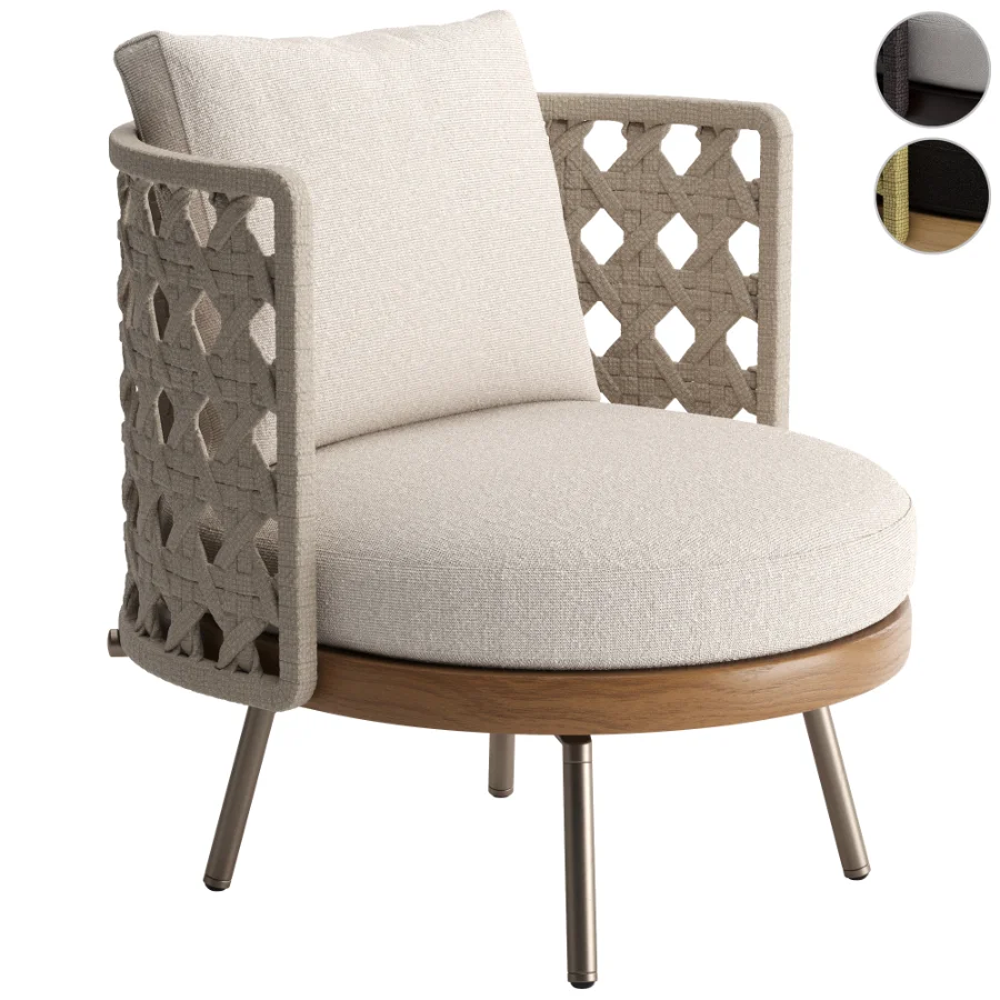 Torii Nest Outdoor Armchair - Image 1