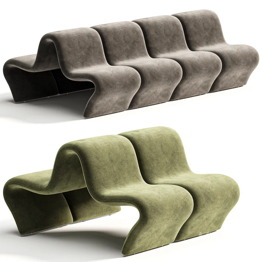 Dos a Dos Louvre Pierre Paulin by 1stdibs - Image 4