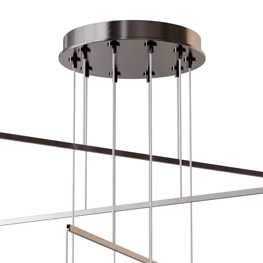 Light Blown Glass Mobile Pendant - Image 5