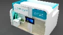 booth 3d model - Thumbnail 4