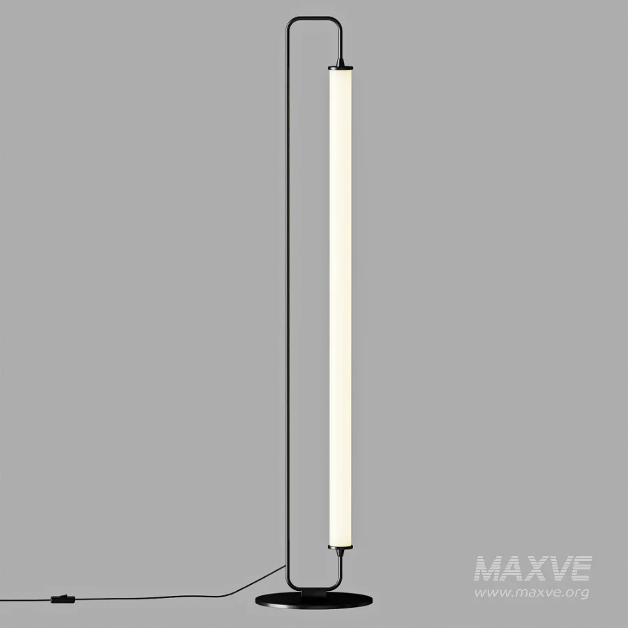 Linear Metal LED Floor Lamp - Image 3