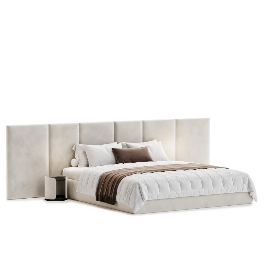 Bed Garda Design With Wide Headboard - Image 3