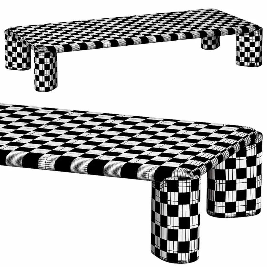 Frank Low Wood Coffee Table By Meridian - Image 4