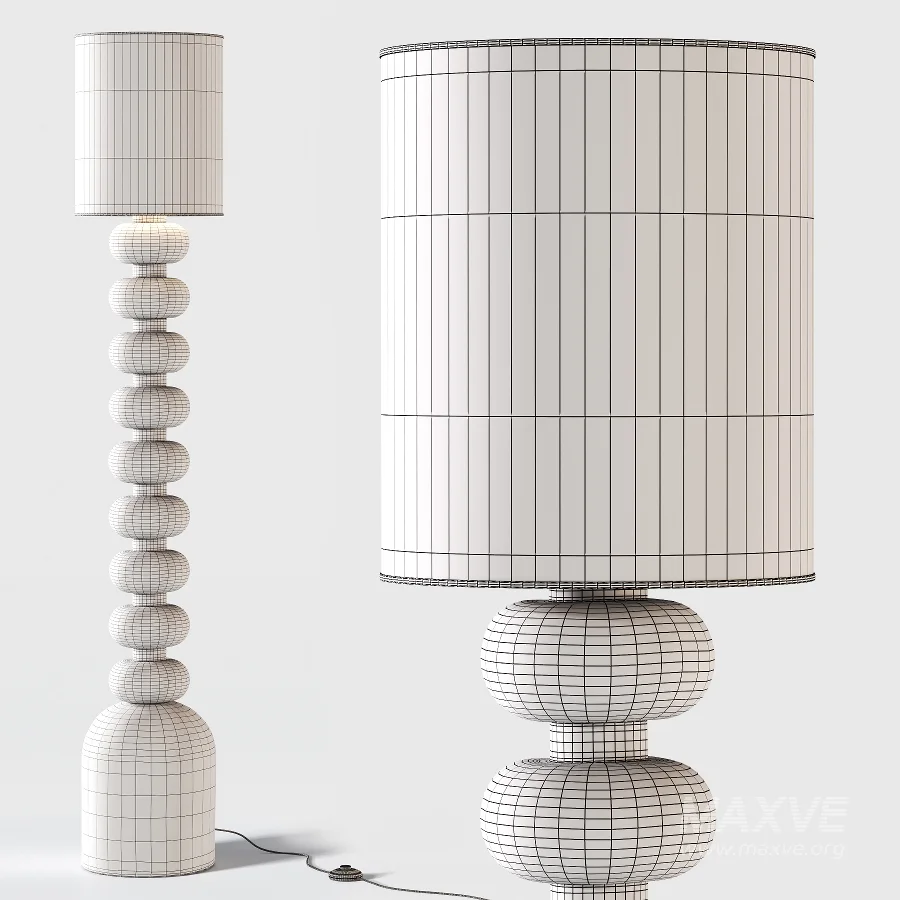 Sculptural Ceramic Cap Negre Lamp - Image 1