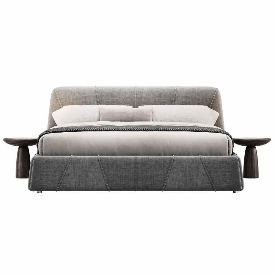 Contemporary Double Bed By VGS - Image 1