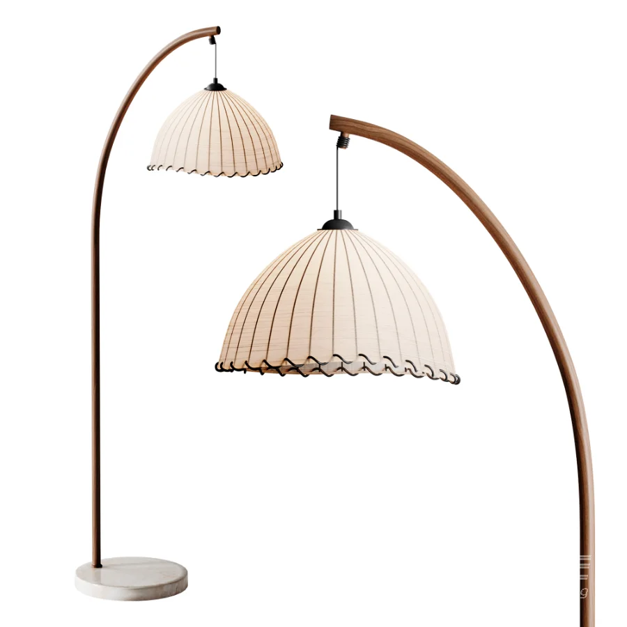 Bamboo Floor lamp - Image 1