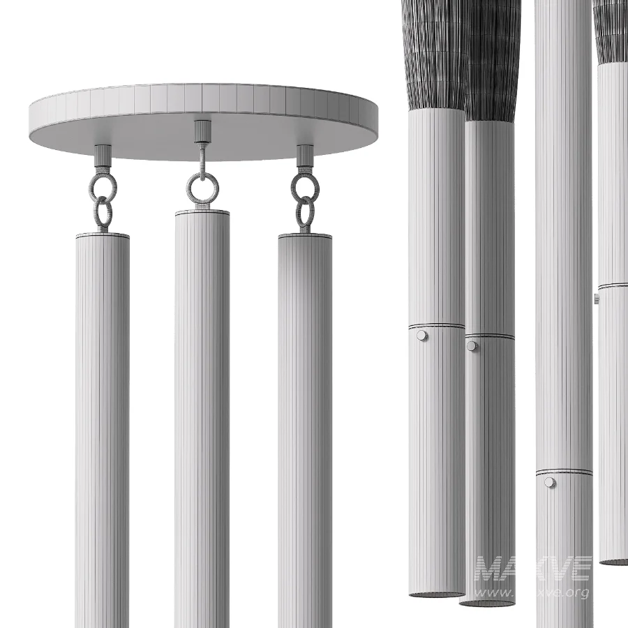 Pendant Lamp Apparatus Horsehair 9 - Image 5