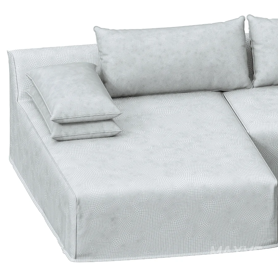 Maxim Chaise Sectional Sofa - Image 6