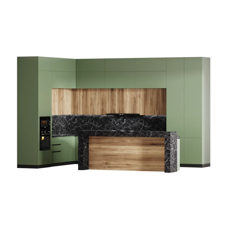 Modern_style kitchen set in 4 different designs - Image 2