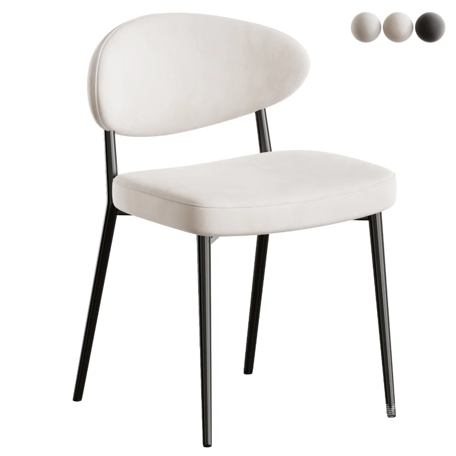 Gestoffeerde stoelen Adele - Image 1