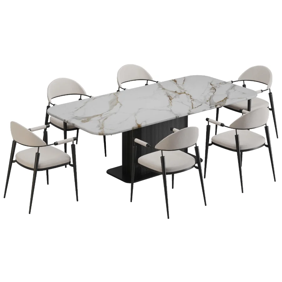 Dinning chair and table339 - Image 2