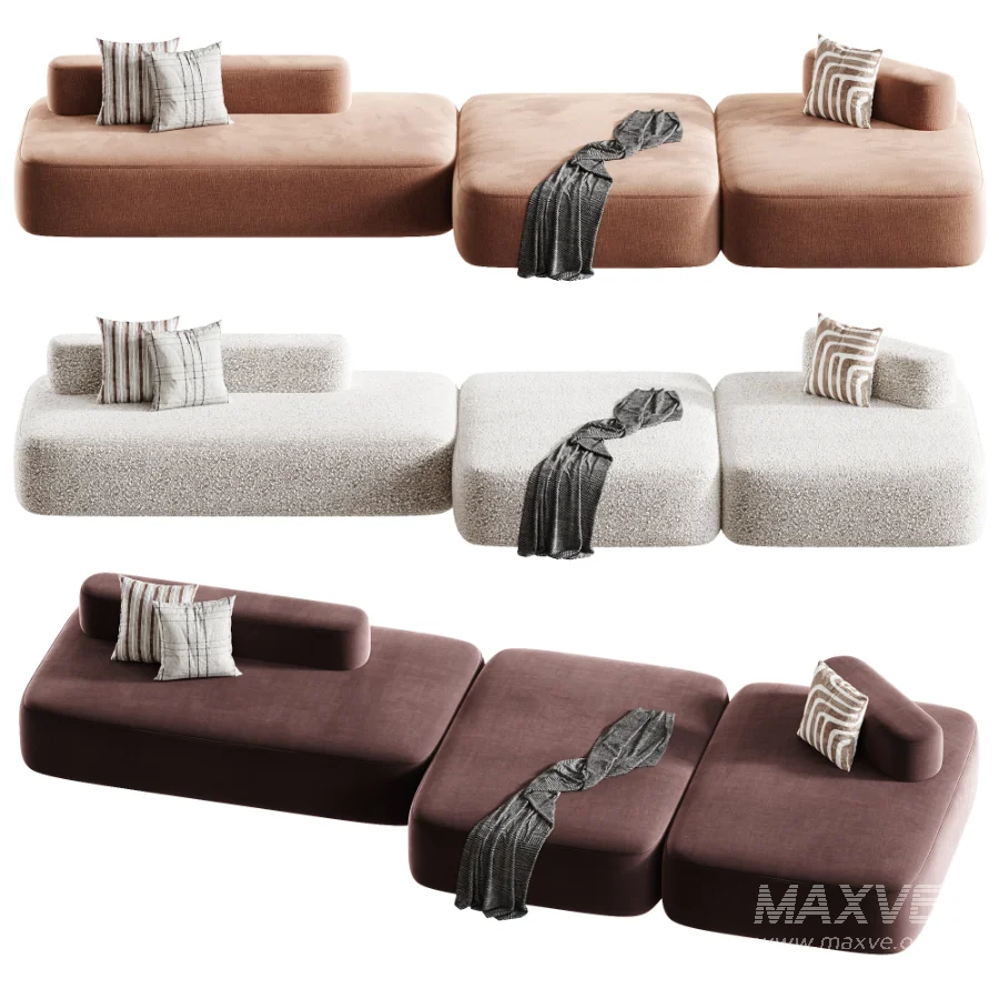 Hegaism MESSAGE modular corner sofa - Image 1