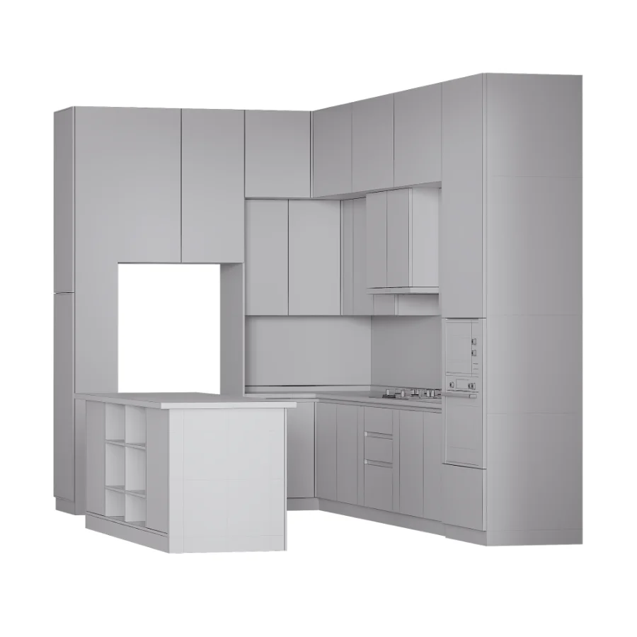 Modern_style kitchen set in 4 different designs - Image 5