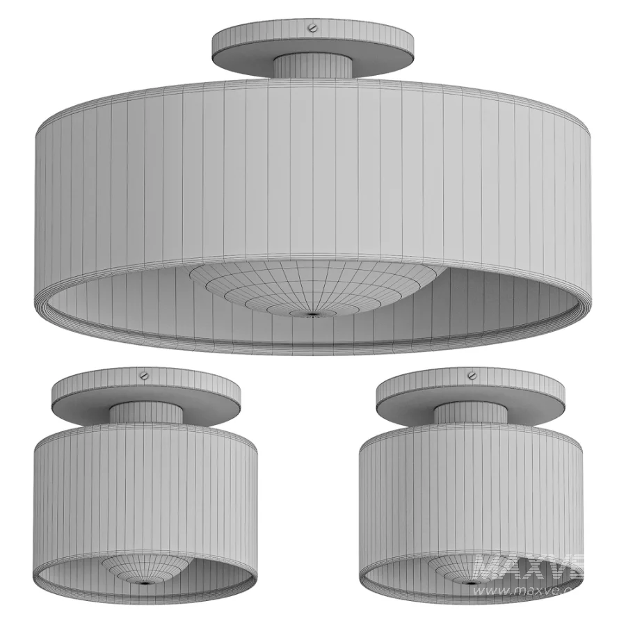 Anders Porcelain Flush Mount - Image 4