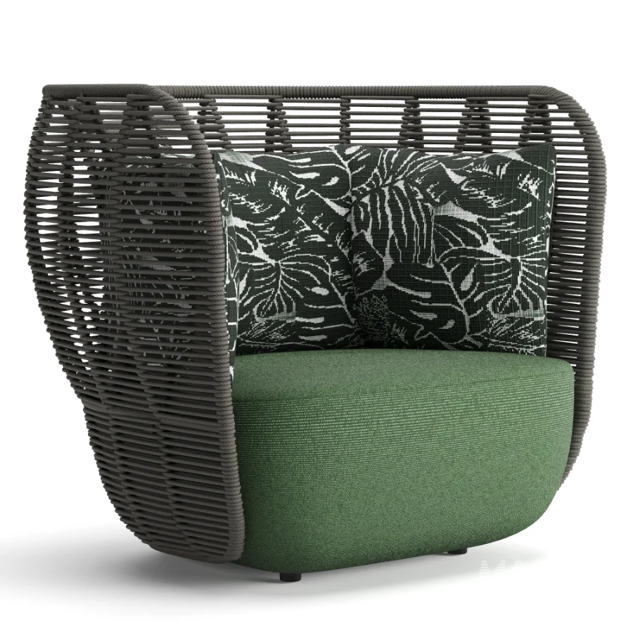 Bay Outdoor Armchair V1 - Image 3