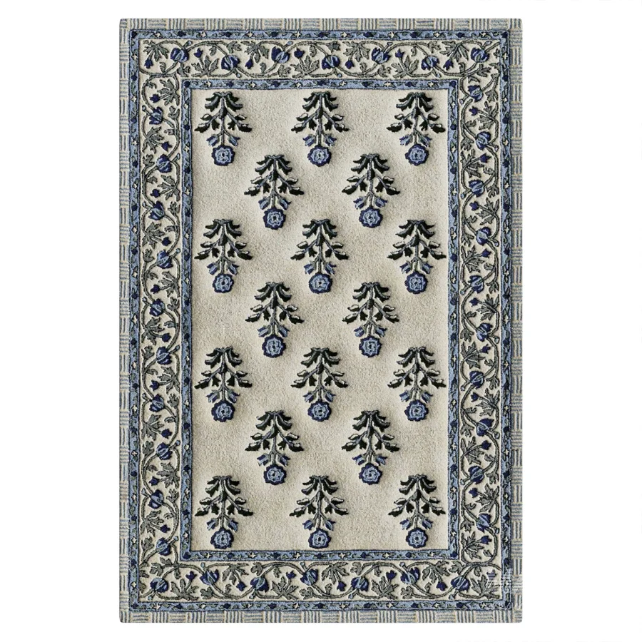 Cotswold Hand Tufted Wool Area Rug - Image 2
