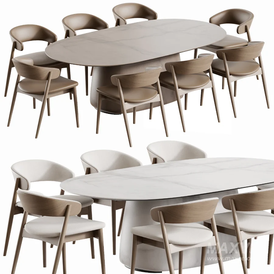 Dining set 02 - Image 1