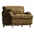 Daphnis Seaweed Velvet Sofa 1 Seater - Thumbnail 4