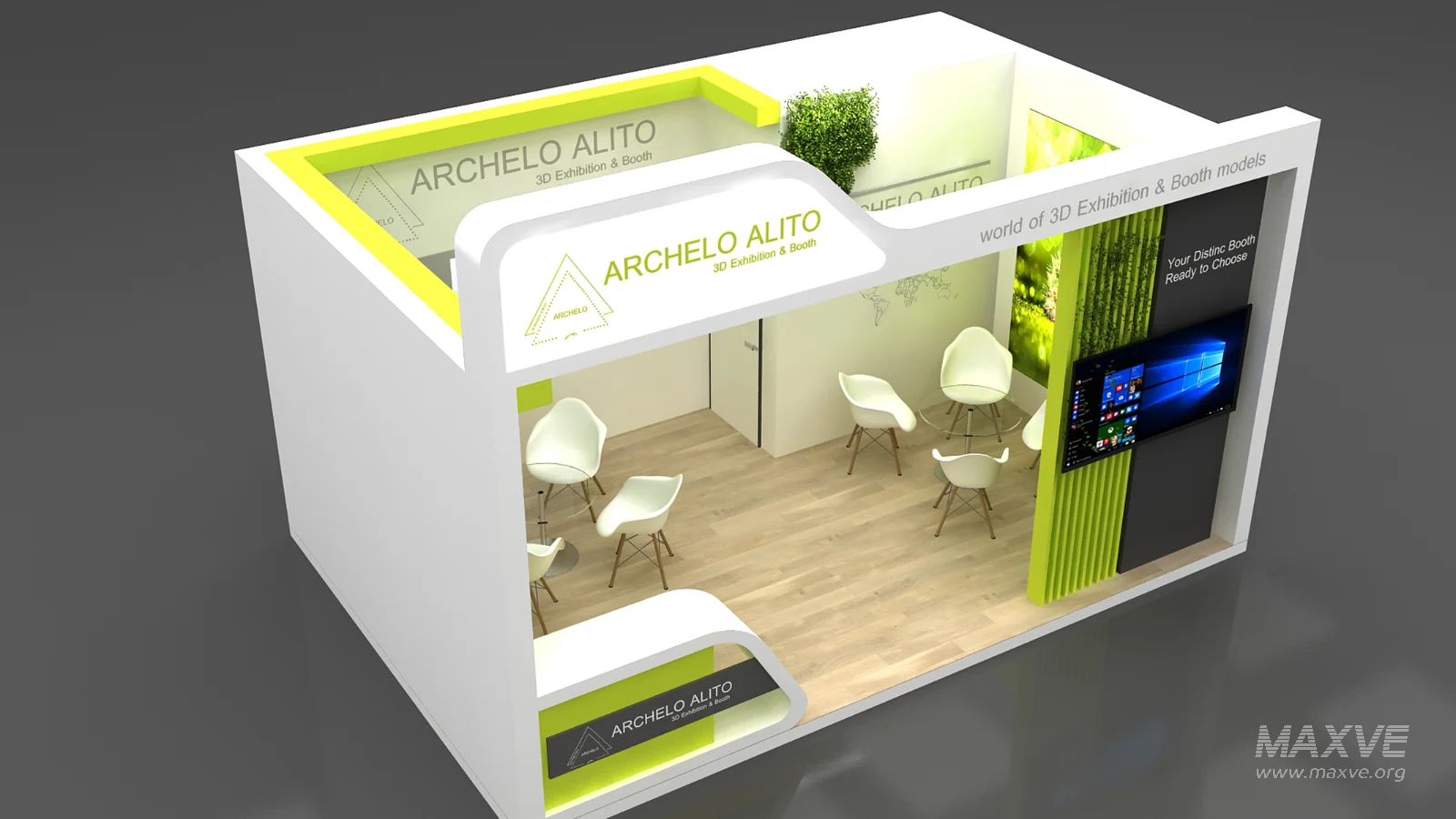 Exhibition Booth 3D Model - Image 5