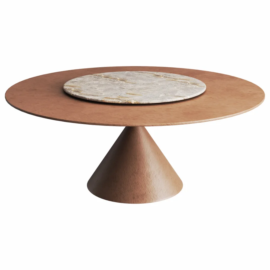 Clay Round Dining Table Set By Desalto - Image 3